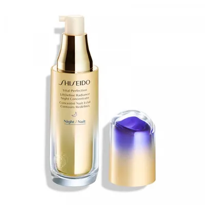 Shiseido Vital Perfection LiftDefine Radiance Night Serum (Serum na noc)