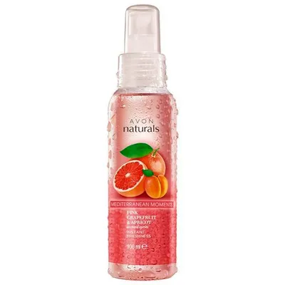 Avon Naturals, Pink Grapefruit & Apricot, Scented Spritz (Pachnąca mgiełka `Grejpfrut i morela`)