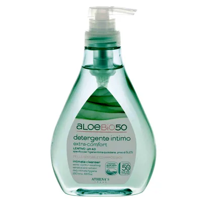 Athena's Aloe Bio 50, Detergente Intimo (Łagodzący płyn do higieny intymnej)