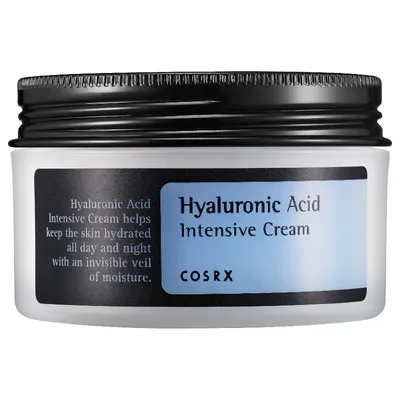 Cosrx Hyaluronic Acid, Intensive Cream (Intensywnie nawilżający krem do twarzy z kwasem hialuronowym)