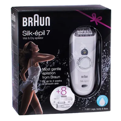 Braun Silk-épil 7 Wet & Dry Legs 7181WD, Depilator do golenia na sucho i mokro