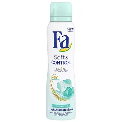 Fa Soft & Control, Antyperspirant w sprayu 'Fresh Jasmin Scent'