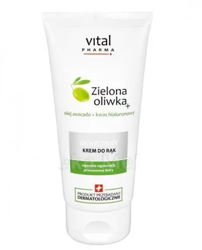 V. Laboratories (Saraya) Vital Pharma, Ochronny krem do rąk `Zielona oliwka`