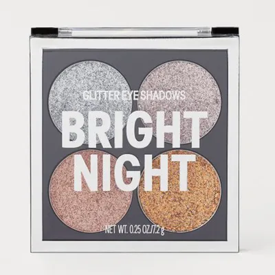 H&M Bright Nights Glitter Eyeshadows (Paleta cieni do powiek)