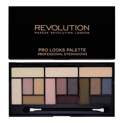 Revolution Beauty (Makeup Revolution) Stripped & Bare, Eyeshadow Palette (Paleta 15 cieni do powiek)
