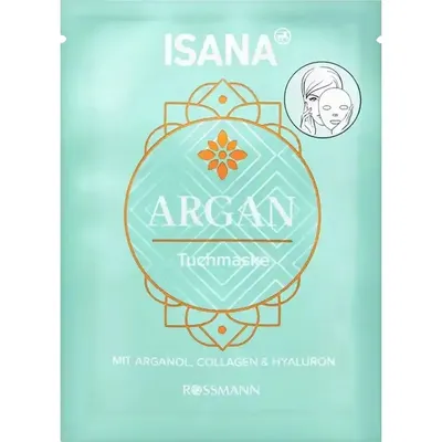 Isana Argan, Face Mask (Maska w płachcie z olejem arganowym)