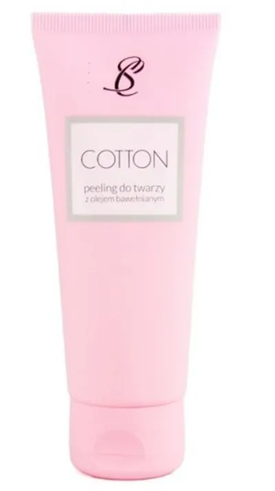 Scandia Cosmetics Cotton, Peeling do twarzy z olejem bawełnianym