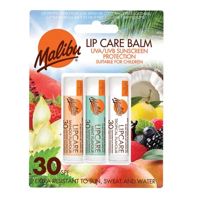 Malibu Sun Lip Care, Vanilla Flavour (Pomadka ochronna)