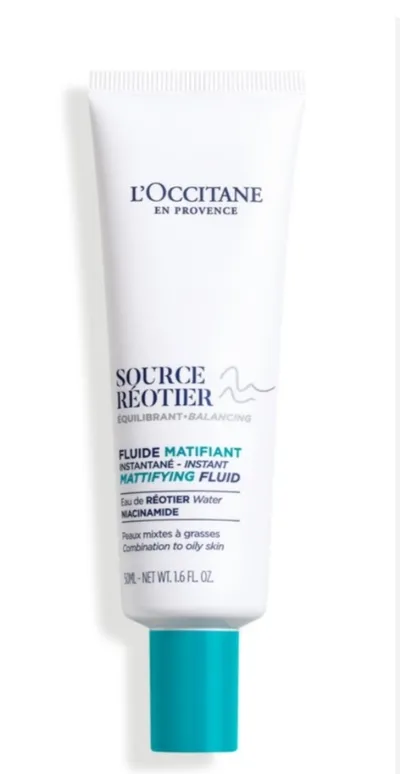 L'Occitane Source Réotier, Mattifying Fluid (Podkład matujący)