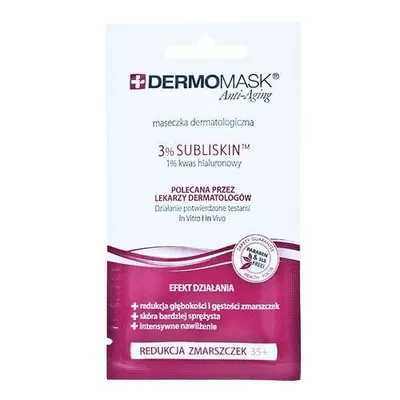 L'biotica Dermomask Anti-Ageing 35+, 3% Subliskin (dermatologiczna maseczka redukująca zmarszczki 35+)