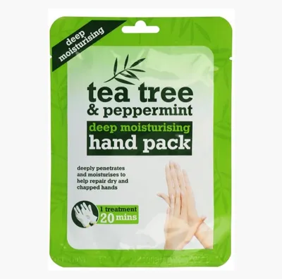 Tea Tree Tea Tree & Peppermint Deep Moisturising Hand Pack (Rękawiczki nawilżające dłonie)