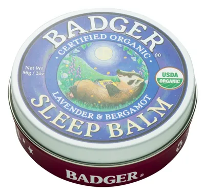 Badger Sleep Balm Lavender & Bergamot (Balsam na spokojny sen)