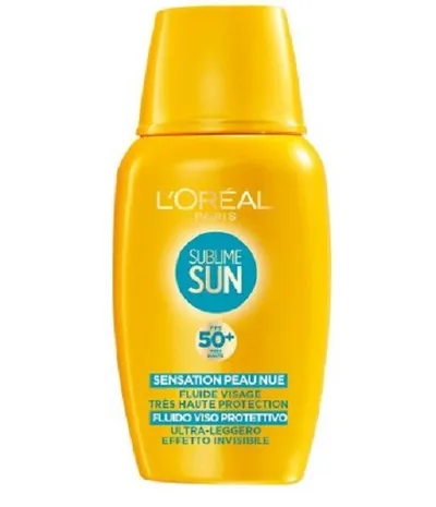 L'Oreal Paris Sublime Sun, Invisilight Ultra-Light Face Lotion SPF 50+ (Ultra-lekki lotion przeciwsłoneczny)