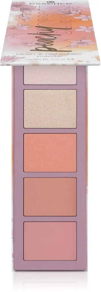 Catrice Peachy Blossom Blush & Highlighter Palette (Paleta rozświetlaczy i róży do policzków)