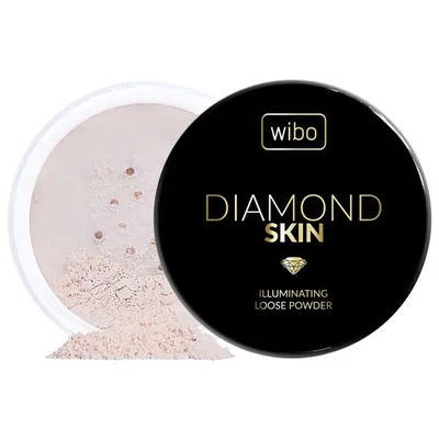 Wibo Diamond Skin, Sypki puder do twarzy z kolagenem