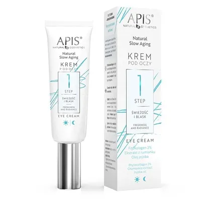 Apis Natural Slow Aging, Krem pod oczy `Świeżość i blask`