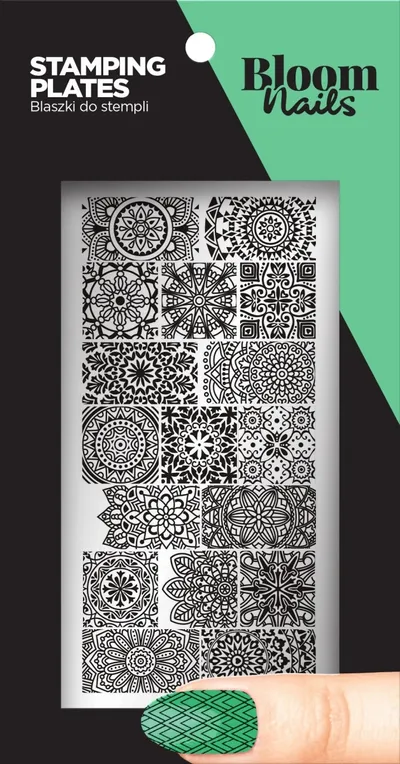 Bloom Nails STamping Plates (Blaszka do stempli)