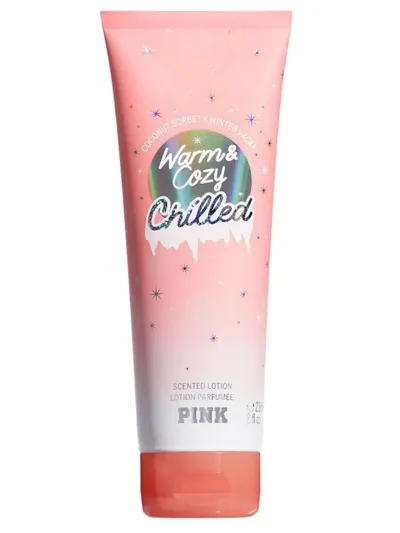 Victoria's Secret Pink Warm & Cozy Chilled Scented Lotion (Balsam perfumowany)