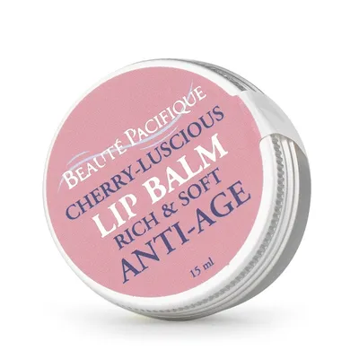 Beaute Pacifique Cherry-Luscious, Rich & Soft Anti-Age Lip Balm (Przeciwstarzeniowy balsam do ust)