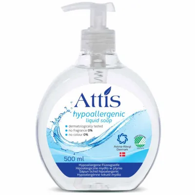 Attis Hypoallergenic Liquid Soap (Hipoalergiczne mydło w płynie)