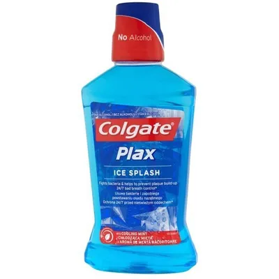 Colgate Plax, Ice Splash Mouthwash (Płyn do płukania jamy ustnej)