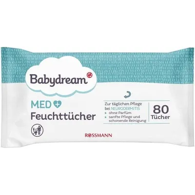 Babydream Med, Feuchttucher (Chusteczki nawilżane)