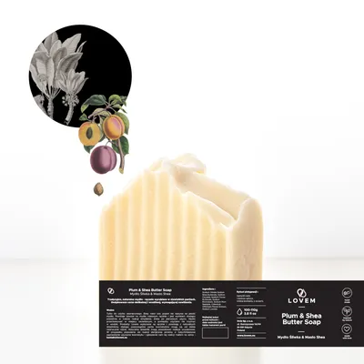 Lovem Plum & Shea Butter Soap (Mydło `Śliwka & masło Shea`)