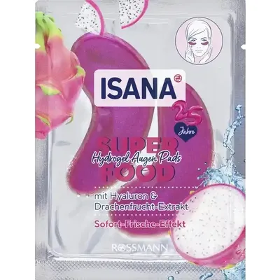 Isana Super Food,  Hydrogel Augenpads (Hydrożelowe płatki pod oczy)