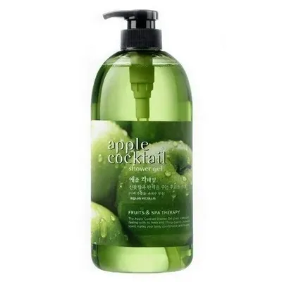 Welcos Body Pheren, Shower Gel Apple Coctail (Żel pod prysznic na bazie wody ze źródeł geotermalnych oraz ekstraktu z jabłek)