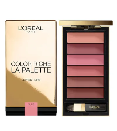 L'Oreal Paris Color Riche, La Palette Nude (Paleta szminek do ust)