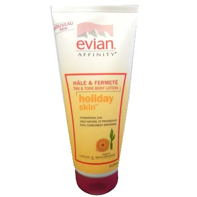 Evian Affinity, Holiday Skin Hydratation Intense (Delikatnie opalający krem do twarzy)