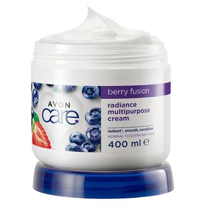 Avon Berry Fusion Radiance Multipurpose Cream (Nawilżający krem do twarzy, rąk i całego ciała)