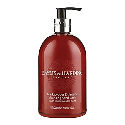 Baylis & Harding Cleansing Hand Wash Black Pepper & Gineng (Mydło do rąk w płynie `Czarny pieprz i imbir`)