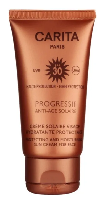 Carita Progressif Anti-Age Solaire SPF 30 (Nawilżający krem ochronny)