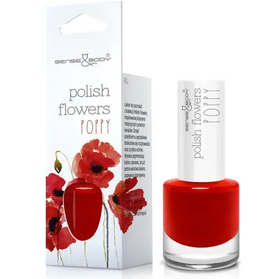 Sense & Body Polish Flowers, Nail Polish (Lakier do paznokci)