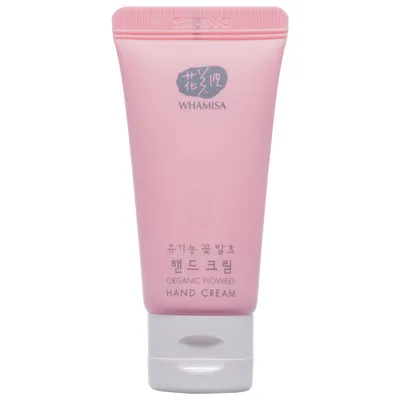 Whamisa Organic Flowers, Hand Cream (Krem do rąk z fermentowanym ekstraktem z kwiatów)