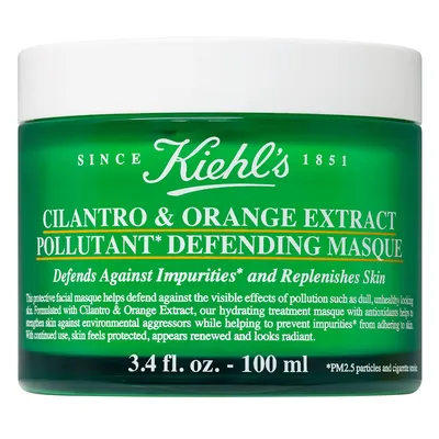 Kiehl's Cilantro & Orange Extract Pollutant Defending Masque (Maseczka do twarzy o właściwościach ochronnych z ekstraktem z kolendry i pomarańczy)