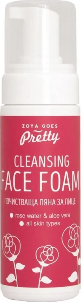 Zoya Goes Pretty Cleasing Face Foam Rose & Aloe (Oczyszczająca pianka do twarzy)