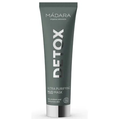 Madara Organic Skincare Detox, Ultra Purifying Mud Mask (Ultra oczyszczająca maseczka)