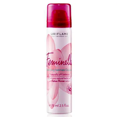 Oriflame Feminelle, Refreshing Intimate Deodorant (Odświeżający dezodorant do higieny intymnej (nowa wersja))