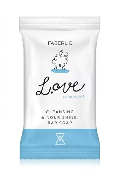 Faberlic L.ove, Mydło toaletowe ozdobne `Oczyszczanie i odżywianie`