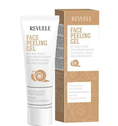 Revuele Face Peeling Gel with Snail Filtrate (peelingujący żel do twarzy ze śluzem ślimaka)