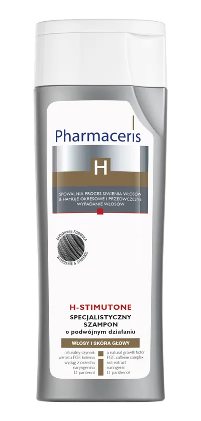 Pharmaceris H, H - Stimutone, Szampon przeciw siwieniu i wypadaniu włosów