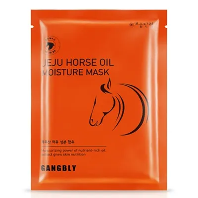 SeaNtree Jeju Horse Oil 100 Moisture Sheet Mask (Maska na tkaninie do twarzy z końskim tłuszczem)