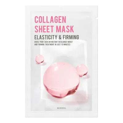 Eunyul Collagen Sheet Mask (Ujędrniająco-uelastyczniająca maseczka w płachcie z kolagenem)
