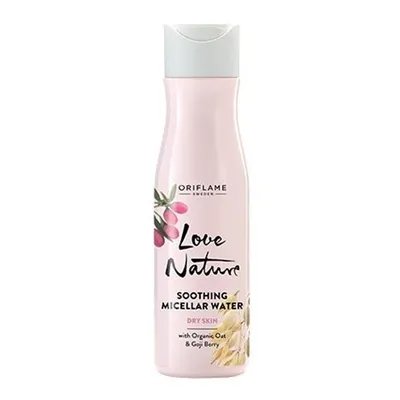 Oriflame Love Nature, Soothing Micellar Water with Organic Oat & Goji Berry (Kojący płyn micelarny z organicznym owsem i jagodami goji)