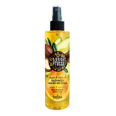 Tutti Frutti Odżywczy olejek do ciała `Argan i awokado `