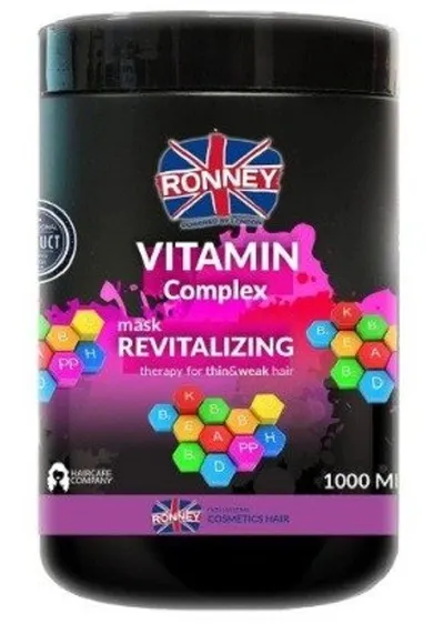 Ronney Vitamin Complex, Professional Revitalizing Mask (Maska rewitalizująca do włosów słabych i cienkich)