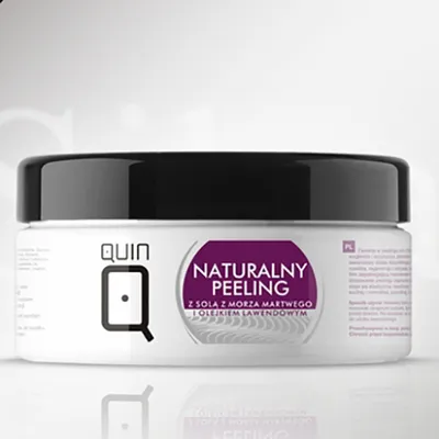 Silcare Quin, Naturalny peeling z solą z Morza Martwego i olejkiem lawendowym