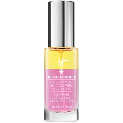 it cosmetics Hello Results Baby-smooth Glycolic Peel + Caring Oil (Olejek do twarzy)